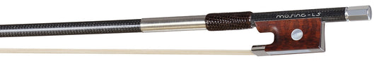 Müsing L5 Carbon-Geigenbogen mit Schlangenholzfrosch für 4/4-Violine