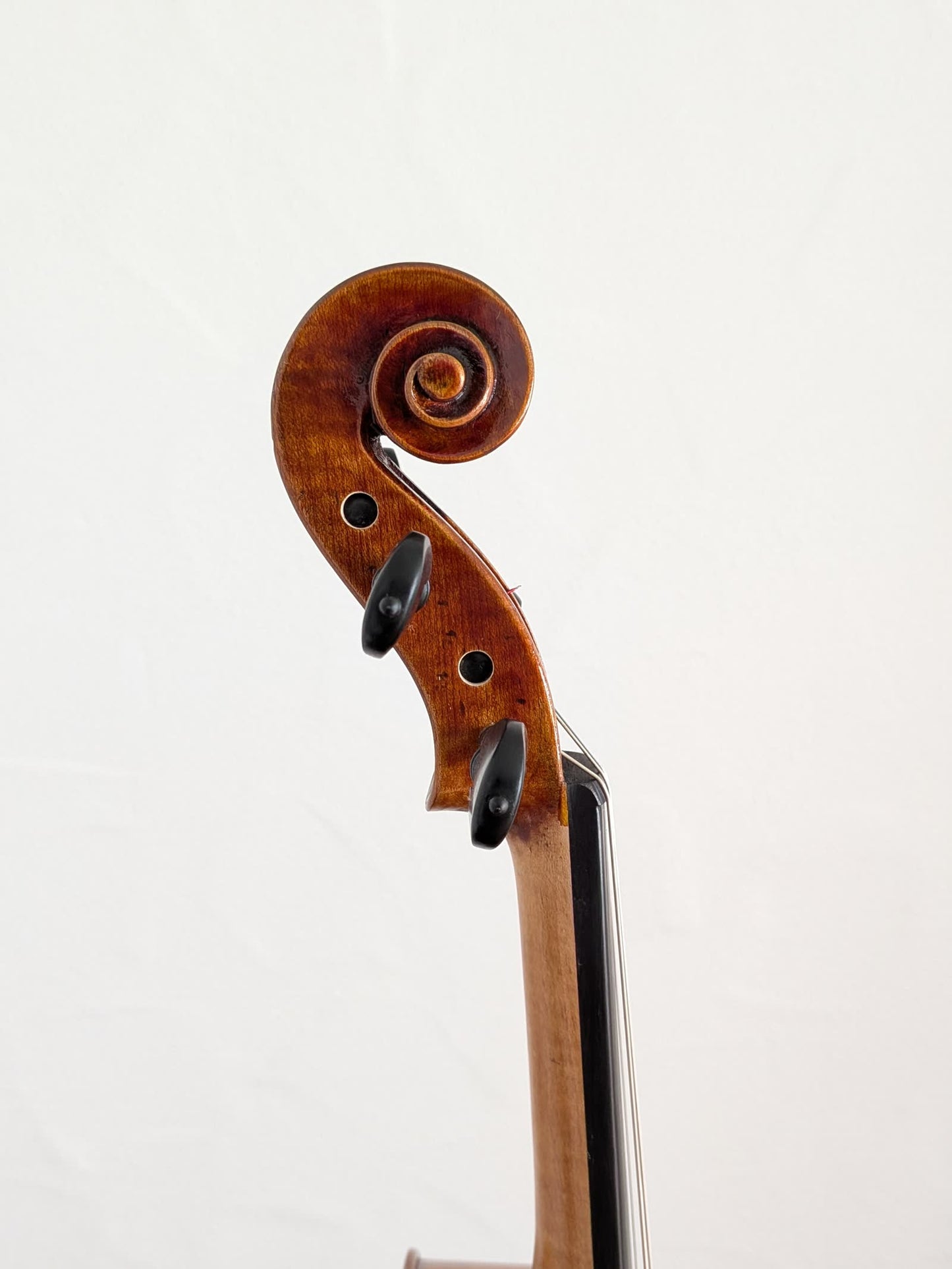 Jake Chan Viola Schnecke Seite handgefertigt Meisterbratsche