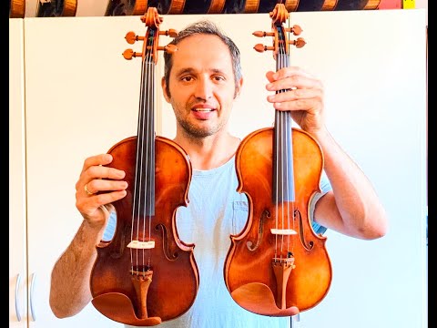 Klangvergleich: Ming Jiang Zhu 905 Stradivari- und Guarneri-Modell