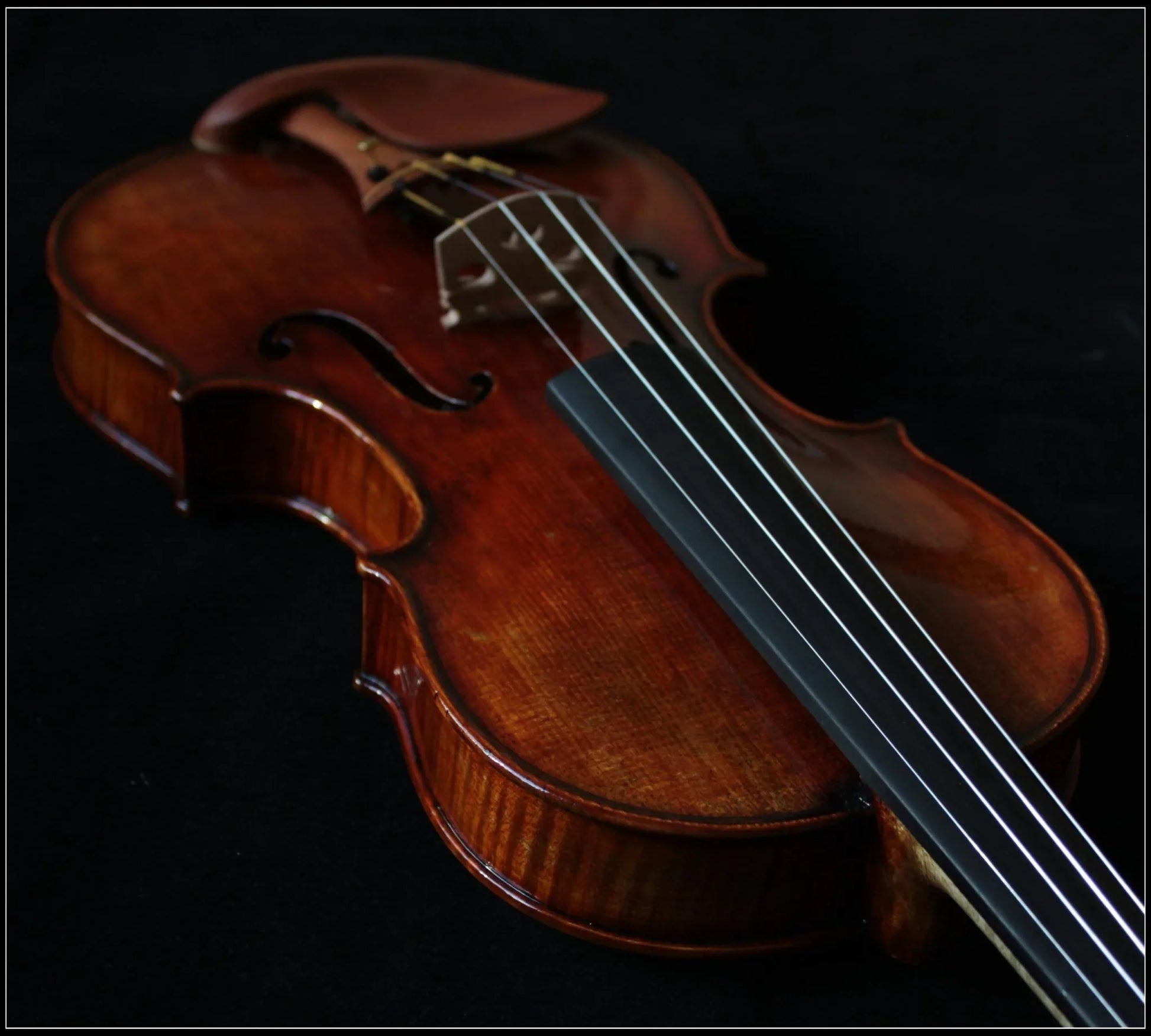 Violine Geige 4/4 Soil Stradivarius kopie vom Geigenbauer Guan Hongwen 1070 - vionoble.de