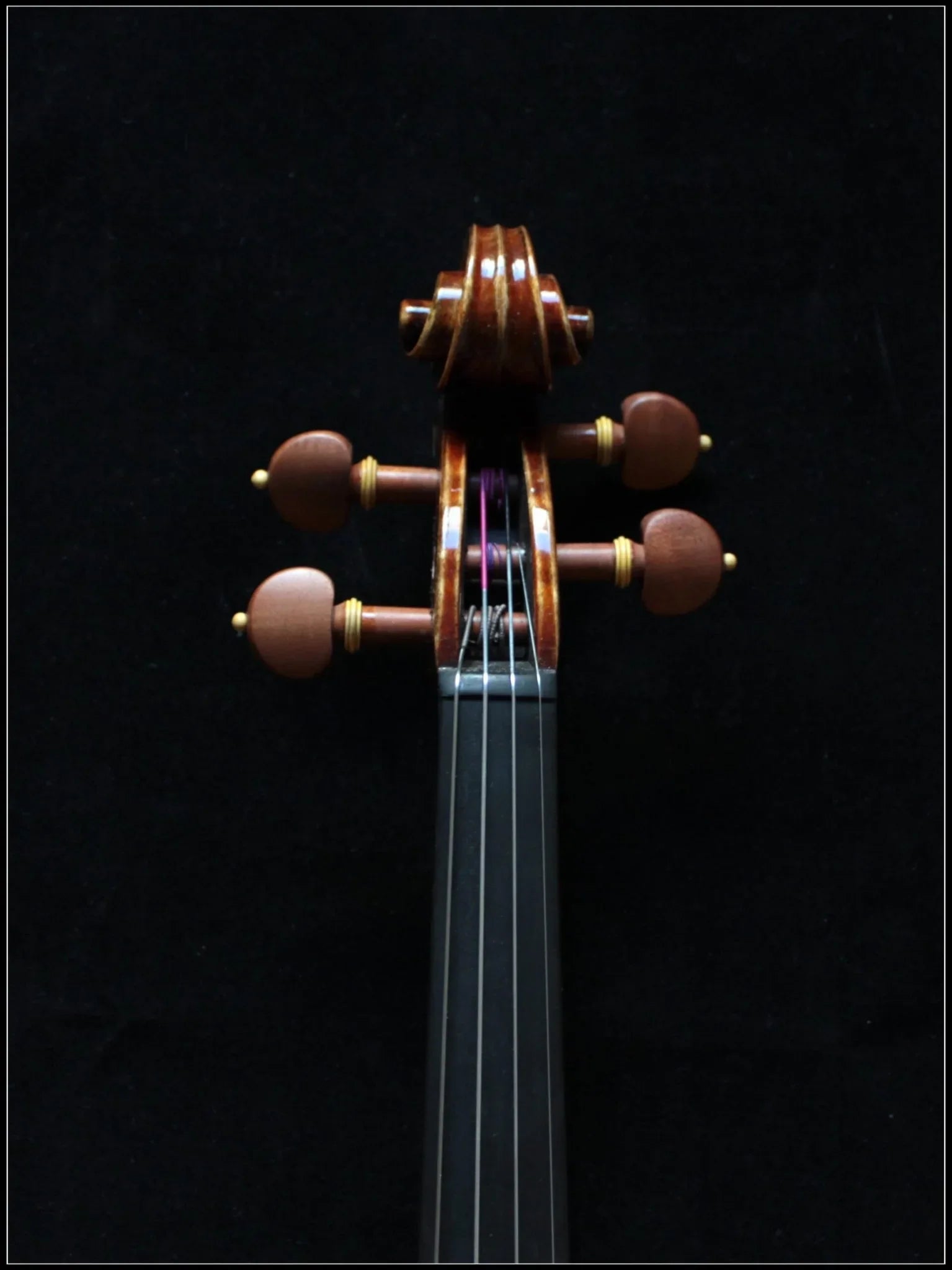 Violine Geige 4/4 Soil Stradivarius kopie vom Geigenbauer Guan Hongwen 1070 - vionoble.de