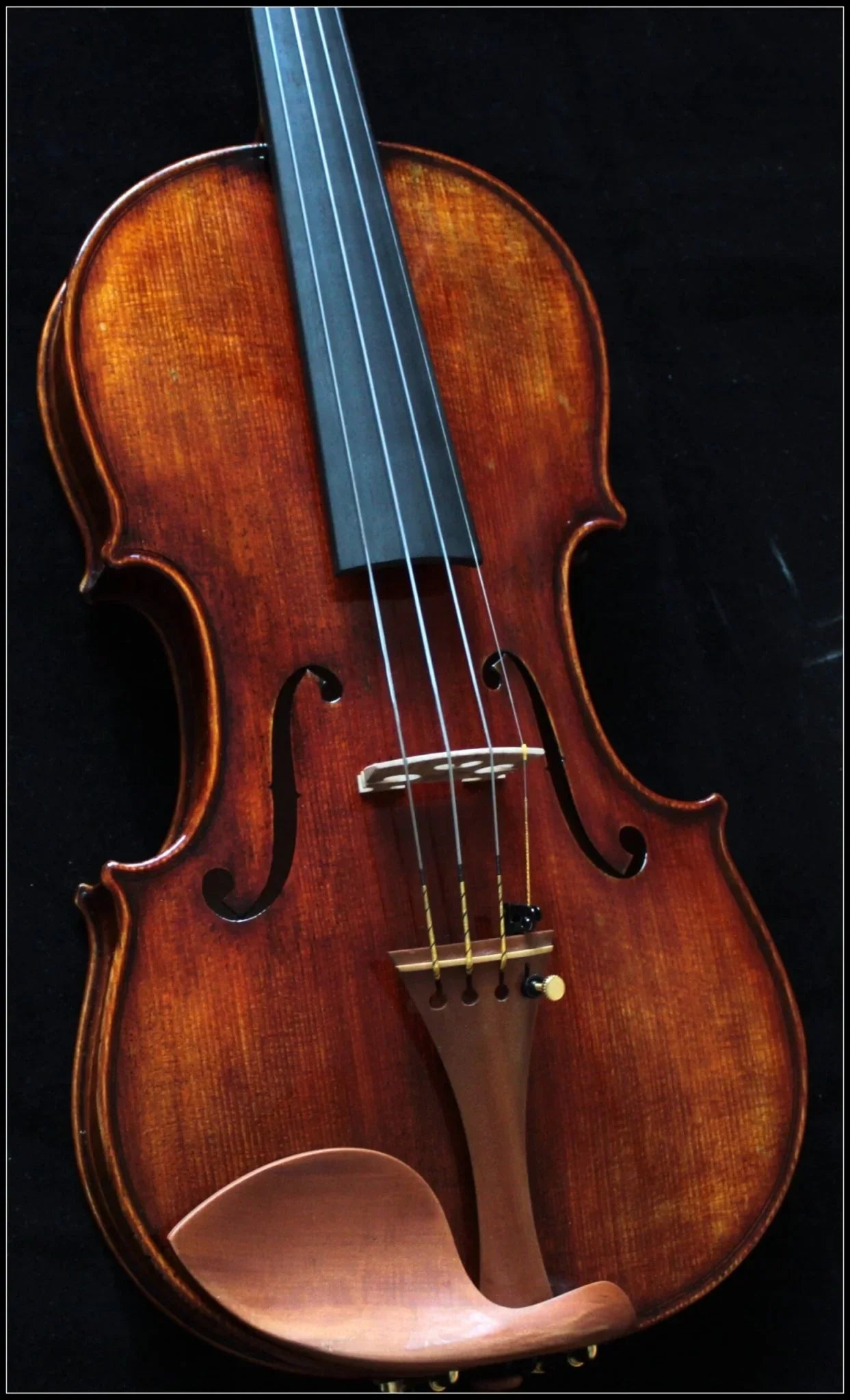 Violine Geige 4/4 Soil Stradivarius kopie vom Geigenbauer Guan Hongwen 1070 - vionoble.de