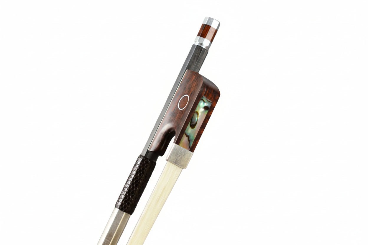 vionoble PRO Carbon Geigenbogen 4/4 | 57g Schlangenholz Frosch - vionoble.de